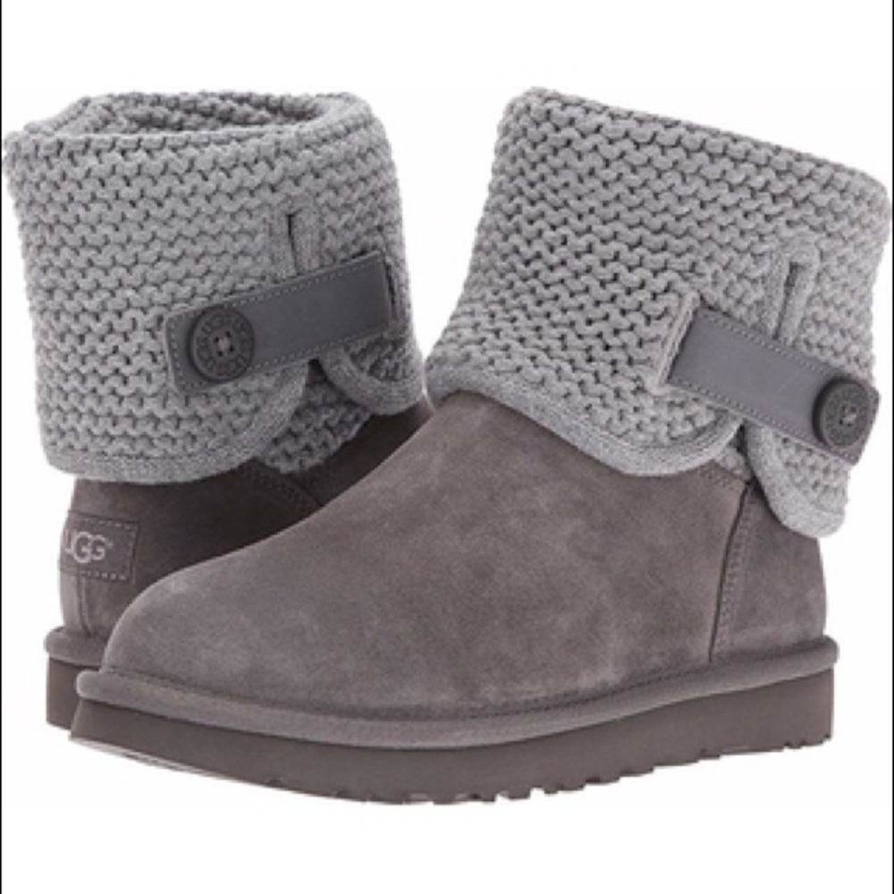 Grey Shaina UGG Boots